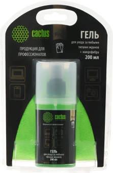 Чистящий набор (салфетки + гель) Cactus CS-S3004BL для экранов и оптики блистер 1шт 25х25см 200мл - цена, купить или заказать с доставкой в интернет-магазине Чистящий набор (салфетки + гель) Cactus CS-S3004BL для экранов и оптики блистер 1шт 25х25см 200мл - купить недорого с доставкой в интернет-магазине
