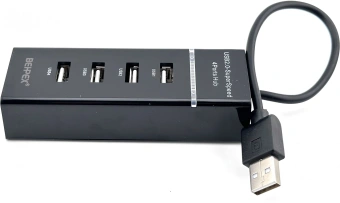 Разветвитель USB 2.0 BPH-920 4порт. черный - купить недорого с доставкой в интернет-магазине