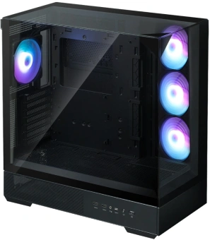 Корпус Zalman P40 Prism Plus черный без БП ATX 8x120mm 2xUSB3.0 audio bott PSU - купить недорого с доставкой в интернет-магазине