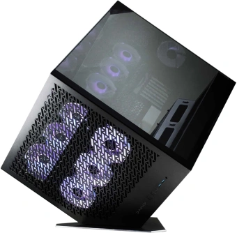 Корпус Azza CUBE PLUS черный без БП ATX 6x120mm 2xUSB3.0 1xUSB3.1 audio bott PSU - купить недорого с доставкой в интернет-магазине
