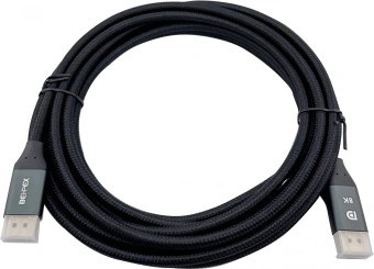 Кабель ver1.4 DisplayPort (m) DisplayPort (m) 5м черный - купить недорого с доставкой в интернет-магазине