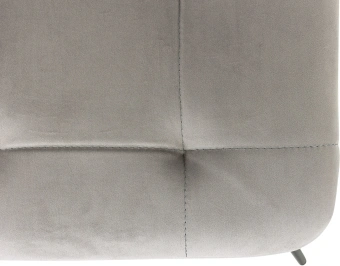 Стул для дома Бюрократ CH-K1 св.серый Holland 09 металл черный на ножках (CH-K1_1/HL09) - купить недорого с доставкой в интернет-магазине