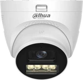 Камера видеонаблюдения аналоговая Dahua DH-HAC-HDW1801TQP-IL-T-0280B 2.8-2.8мм HD-CVI HD-TVI цв. корп.:белый - купить недорого с доставкой в интернет-магазине