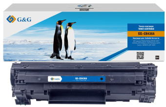 Картридж лазерный G&G GG-CB436A черный (2000стр.) для HP LJ P1505/ M1120/M1522 - купить недорого с доставкой в интернет-магазине