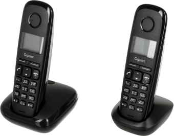 Р/Телефон Dect Gigaset A170 DUO черный (труб. в компл.:2шт) АОН - купить недорого с доставкой в интернет-магазине