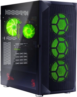 ПК Bloody BD-PC RB65C2 MT Ryzen 5 7500F (3.7) 32Gb SSD1Tb RX 7700XT 12Gb Windows 11 Home 64 2.5Gigabit WiFi BT 650W черный (RUS) (2111350) - купить недорого с доставкой в интернет-магазине