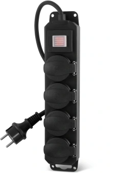 Сетевой фильтр Buro 400MDP-3-B 3м (4 розетки) черный (коробка) - купить недорого с доставкой в интернет-магазине