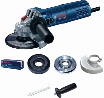 Углошлифовальная машина Bosch GWS 9-125 900Вт 11000об/мин рез.шпин.:M14 d=125мм (0601396022) - купить недорого с доставкой в интернет-магазине