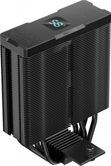 Устройство охлаждения(кулер) Deepcool AG400 Digital Bk ARGB Soc-AM5/AM4/1151/1200/1700 черный 4-pin Al+Cu LCD 220W 636gr Ret (R-AG400-BKADMN-G-1) - купить недорого с доставкой в интернет-магазине