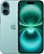Смартфон Apple A3287 iPhone 16 128Gb 8Gb бирюзовый моноблок 3G 4G 1Sim 6.1" 1179x2556 iOS 18 48Mpix 802.11 a/b/g/n/ac/ax/be NFC GPS Protect