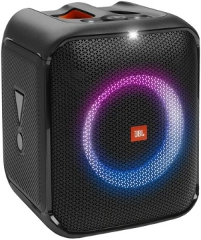Минисистема Hi-Fi JBL PartyBox Encore Essential черный/оранжевый 100Вт USB BT - купить недорого с доставкой в интернет-магазине