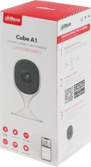Камера видеонаблюдения IP Dahua DH-IPC-C5AP-0280B Wi-Fi 2.8-2.8мм цв. корп.:белый/черный (DH-C5A) - купить недорого с доставкой в интернет-магазине