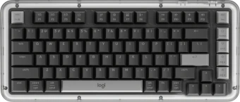 Клавиатура Logitech K75M механическая графитовый USB беспроводная BT/Radio Multimedia (подставка для запястий) (920-013299) - купить недорого с доставкой в интернет-магазине