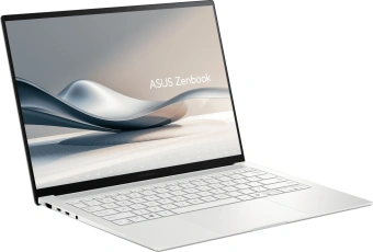 Ноутбук Asus Zenbook S 14 OLED UX5406SA-PV058W Core Ultra 7 258V 32Gb SSD1Tb Intel Arc 140V 14" OLED 3K (2880x1800) Windows 11 Home white WiFi BT Cam Bag (90NB14F2-M002F0) - купить недорого с доставкой в интернет-магазине