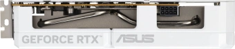 Видеокарта Asus PCI-E 5.0 DUAL-RTX5060-O8G-WHITE NVIDIA GeForce RTX 5060 8Gb 128bit GDDR7 2535/28000 HDMIx1 DPx3 HDCP Ret - купить недорого с доставкой в интернет-магазине