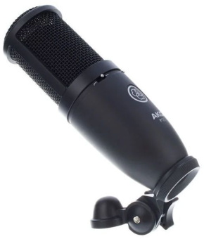 Микрофон проводной AKG P120 черный - купить недорого с доставкой в интернет-магазине