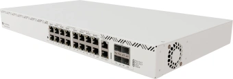 Коммутатор MikroTik CRS320-8P-8B-4S+RM (L3) 16x1Гбит/с 4xКомбо(10GBase-T/SFP+) 4SFP+ 16PoE 963W управляемый - купить недорого с доставкой в интернет-магазине