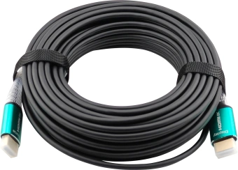 Кабель аудио-видео Cactus CS-HDMI-AOC-2.1-20 HDMI (m)/HDMI (m) 20м. позолоч.конт. черный - купить недорого с доставкой в интернет-магазине