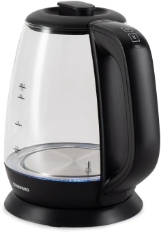 Чайник электрический Starwind SKS3036 1.7л. 2200Вт черный корпус: стекло - купить недорого с доставкой в интернет-магазине