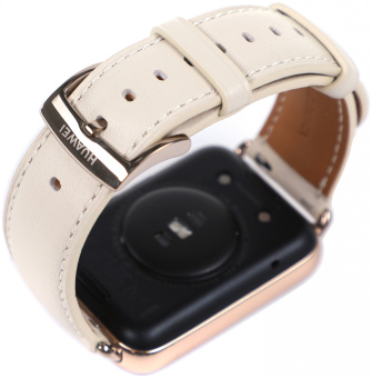 Смарт-часы Huawei Watch Fit 2 Yoda-B19V 1.74" AMOLED корп.золотистый рем.белый разм.брасл.:140-210мм (55029265) - купить недорого с доставкой в интернет-магазине