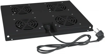 Модуль вентиляторный Cabeus (TRAY-60-BK) 4 вент. черный - купить недорого с доставкой в интернет-магазине