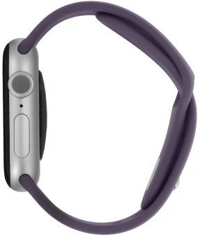 Смарт-часы Apple Watch Series 11 A3331 42мм OLED корп.серебристый Sport Band рем.фиолетовый разм.брасл.:S/M (MEU64LW/A) - купить недорого с доставкой в интернет-магазине