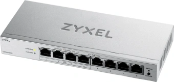 Коммутатор Zyxel GS1200-8HPV3-EU0101F (L2) 8x1Гбит/с 4PoE+ 68W управляемый - купить недорого с доставкой в интернет-магазине