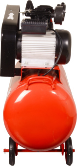 Компрессор поршневой Ресанта КП-100/400Р масляный 400л/мин 100л 2500Вт красный/черный - купить недорого с доставкой в интернет-магазине