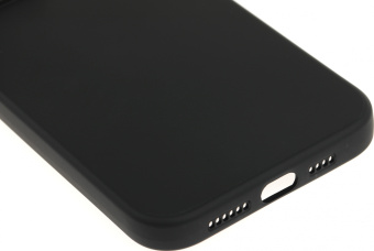 Чехол (клип-кейс) BoraSCO для Apple iPhone 15 Pro Max Microfiber Case черный (72425) - купить недорого с доставкой в интернет-магазине