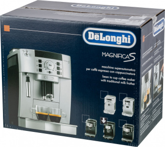 Кофемашина Delonghi Magnifica ECAM22.114.B 1450Вт черный - купить недорого с доставкой в интернет-магазине