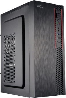 Корпус KingPrice KPCC-MD202 черный без БП ATX 1x80mm 4x120mm 2xUSB2.0 audio - купить недорого с доставкой в интернет-магазине