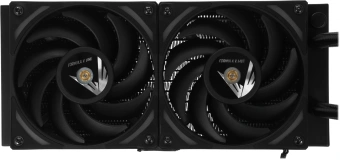 Система водяного охлаждения Formula Oasis L240 ARGB Soc-AM5/AM4/1200/2066/1700/1851 черный 4-pin 1-27.2dB Al+Cu 310W Ret (OASIS L240 ARGB BK) - купить недорого с доставкой в интернет-магазине