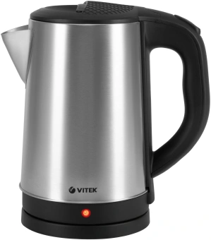 Чайник электрический Vitek VT-1150 1.8л. 1800Вт серебристый корпус: нерж.сталь - купить недорого с доставкой в интернет-магазине