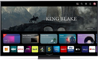 Телевизор LED LG 75" 75UR91006LA.ARUB черный 4K Ultra HD 50Hz DVB-T DVB-T2 DVB-C DVB-S DVB-S2 USB WiFi Smart TV - купить недорого с доставкой в интернет-магазине