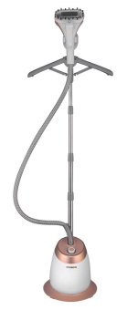 Отпариватель напольный Hyundai H-US02259 1800Вт белый/золотистый - купить недорого с доставкой в интернет-магазине