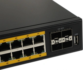 Коммутатор Cudy GS2048PS4-720W (L2) 48x1Гбит/с 4x10Гбит/с 4xКомбо(1000BASE-T/SFP) 4SFP+ 40PoE+ 4PoE++ 720W управляемый - купить недорого с доставкой в интернет-магазине