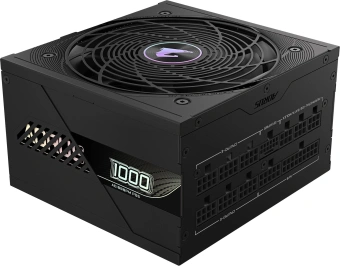 Блок питания Gigabyte ATX 1000W GP-AE1000PM PG5 Gen.5 80+ platinum (20+4pin) APFC 120mm fan 16xSATA Cab Manag RTL - купить недорого с доставкой в интернет-магазине