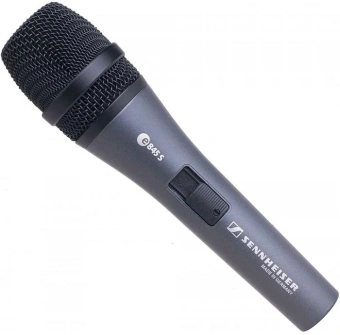 Микрофон проводной Sennheiser E 845-S серый/черный - купить недорого с доставкой в интернет-магазине