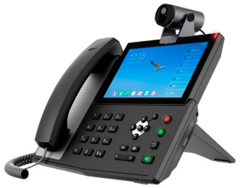 Телефон IP Fanvil X7A+CM60 черный - купить недорого с доставкой в интернет-магазине