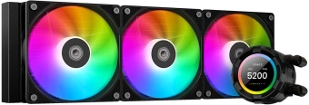 Система водяного охлаждения ID-Cooling SL360 XE ARGB Soc-AM5/AM4/1151/1200/2066/1700 черный 4-pin 14-30dB Al+Cu 350W Ret - цена, купить или заказать с доставкой в интернет-магазине Система водяного охлаждения ID-Cooling SL360 XE ARGB Soc-AM5/AM4/1151/1200/2066/1700 черный 4-pin 14-30dB Al+Cu 350W Ret - купить недорого с доставкой в интернет-магазине