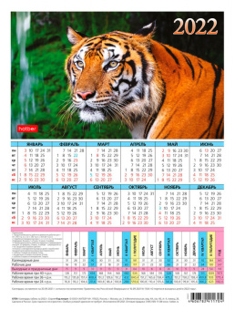 Календарь настольный 1490356 Табель производственный 2022 - купить недорого с доставкой в интернет-магазине
