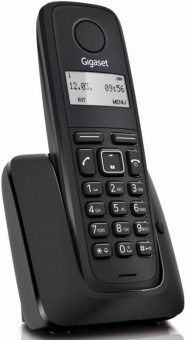 Р/Телефон Dect Gigaset A116 RUS черный АОН - купить недорого с доставкой в интернет-магазине