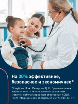Ингалятор Omron NE-C24 (NE-C801S-RU) компрессорный стационарный белый - купить недорого с доставкой в интернет-магазине