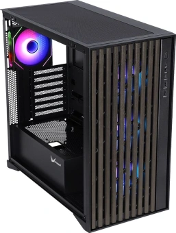 Корпус Formula TimberLine T0 черный без БП mATX 4x120mm 2xUSB3.0 1xUSB3.1 audio - купить недорого с доставкой в интернет-магазине