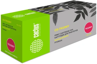 Картридж лазерный Cactus CS-TK5290Y TK-5290Y желтый (13000стр.) для Kyocera Ecosys P7240cdn - купить недорого с доставкой в интернет-магазине