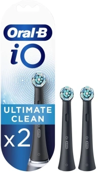 Насадка для зубных щеток Oral-B iO RB CB Ultimate Clean (упак.:2шт) черный Oral-B iO - купить недорого с доставкой в интернет-магазине