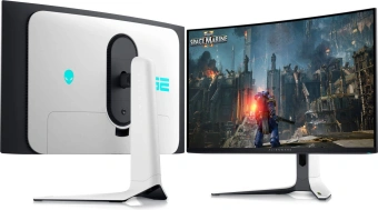Монитор Dell 32" Alienware AW3225QF белый QD OLED LED 16:9 HDMI матовая HAS Piv 1000cd 178гр/178гр 3840x2160 240Hz G-Sync DP 4K USB 9.35кг - купить недорого с доставкой в интернет-магазине