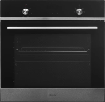 Духовой шкаф Электрический Haier HOX-P06HGBX черное стекло/нержавеющая сталь - купить недорого с доставкой в интернет-магазине