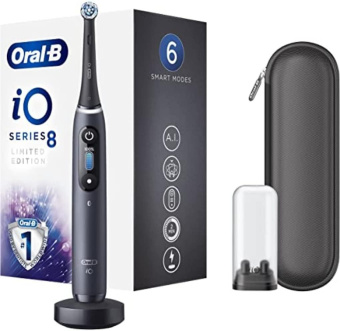 Зубная щетка электрическая Oral-B iO Series 8 Limited Edition Onyx черный - купить недорого с доставкой в интернет-магазине