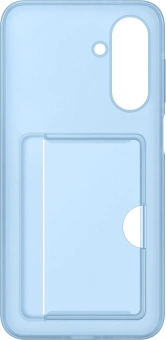 Чехол (клип-кейс) Samsung для Samsung Galaxy A26 Card Slot Case A26 голубой (EF-OA266TLEGRU) - купить недорого с доставкой в интернет-магазине
